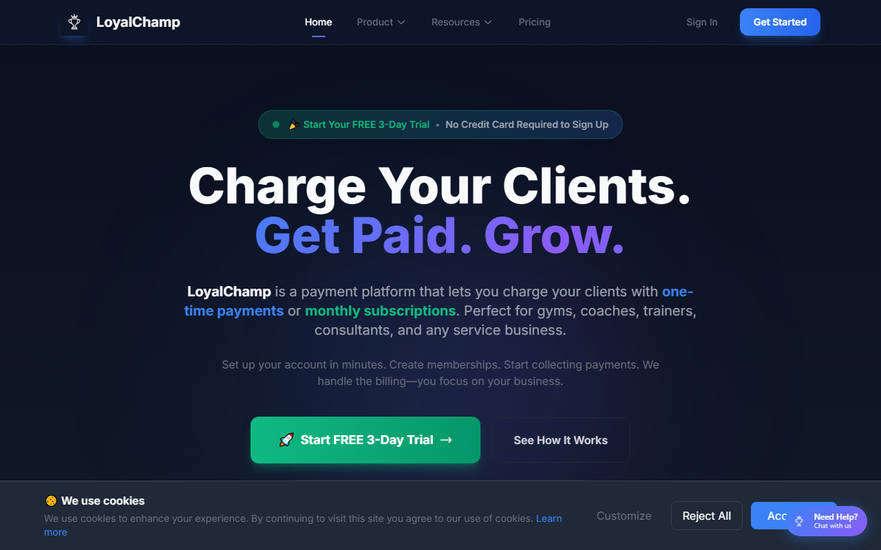 Loyal Champ - Premium Subscription Platform