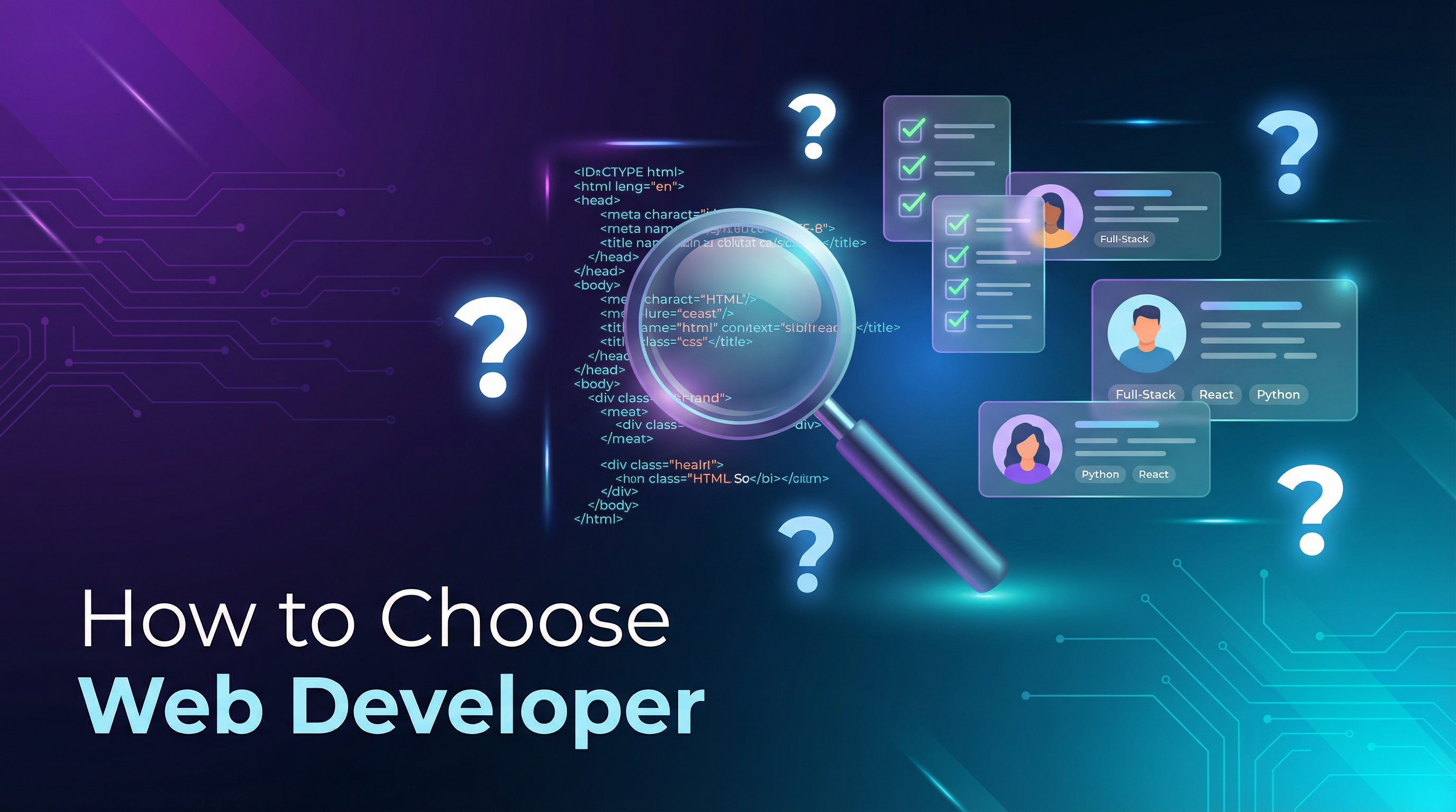 How to Choose the Right Web Developer: 15 Questions You Must Ask